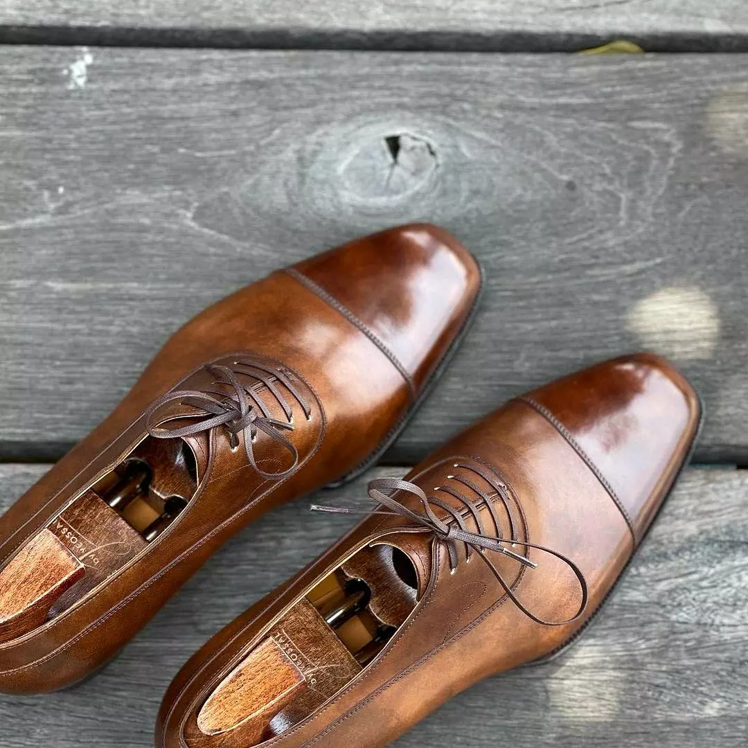 Adam Austerity Balmoral Oxford Shoes