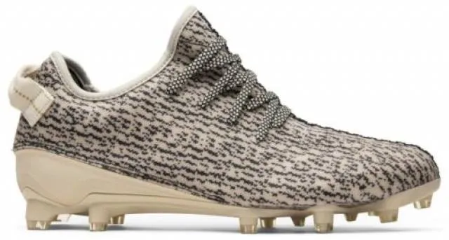 Adidas x kanye west yeezy 350 turtledove football cleats rare mens size 16