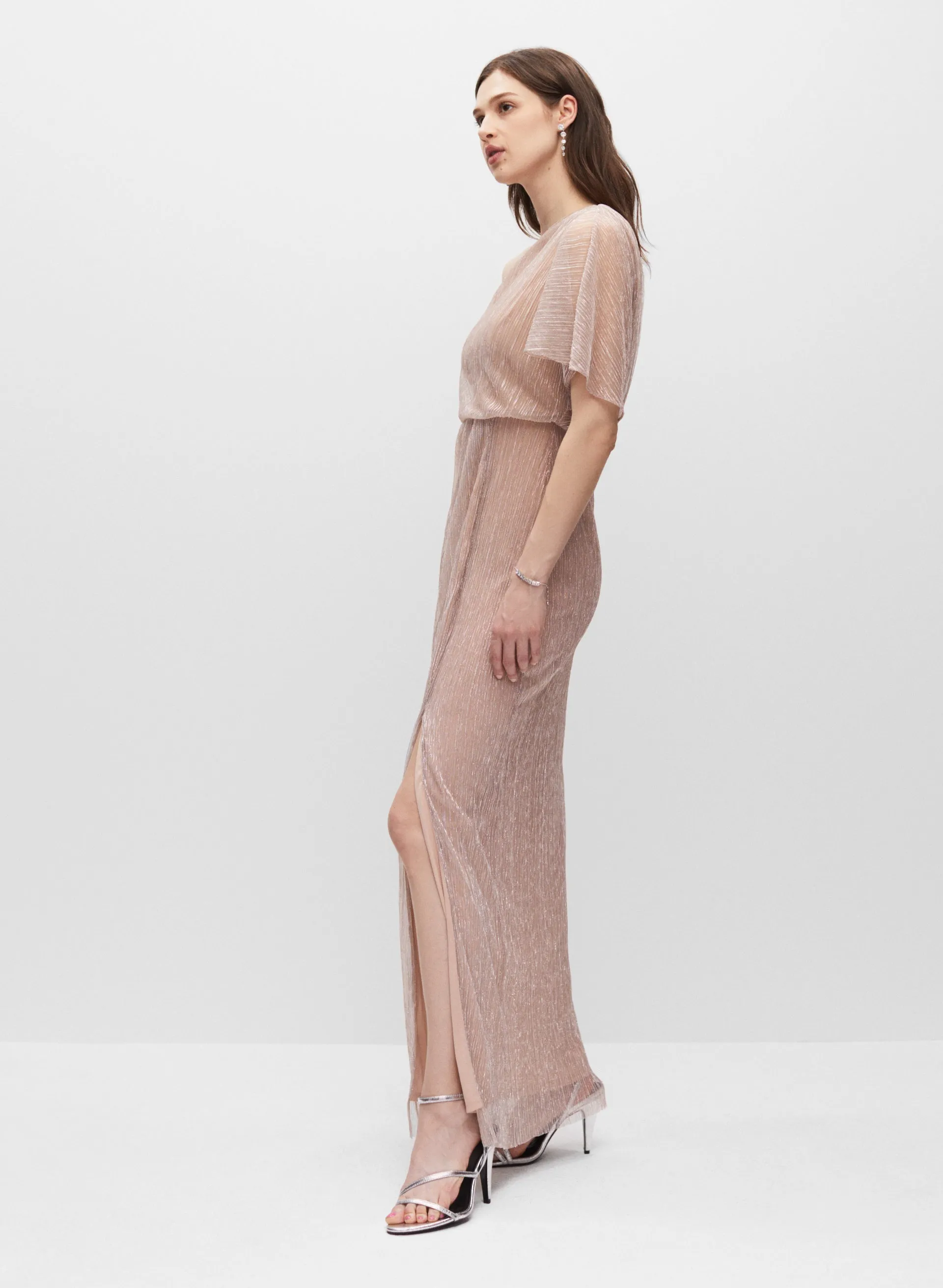 Adrianna Papell - One-Shoulder Gown