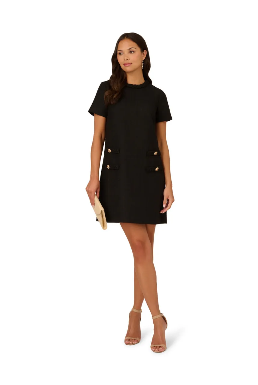 ADRIANNA PAPELL Tweed sheath dress -                         -                     -                