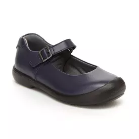 Ainsley Kid's Mary Jane Casual Shoe - Navy