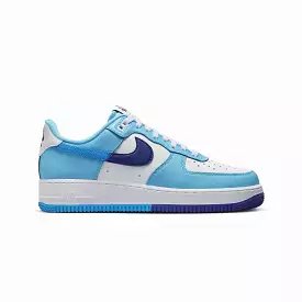 AIR FORCE 1 '07 LV8 'WHITE/LT PHOTO BLUE-DEEP ROYAL BLUE'