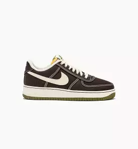 Air Force 1 '07 Premium Baroque Brown Mens Lifestyle Shoe - Baroque Brown/Coconut Milk/Pacific Moss