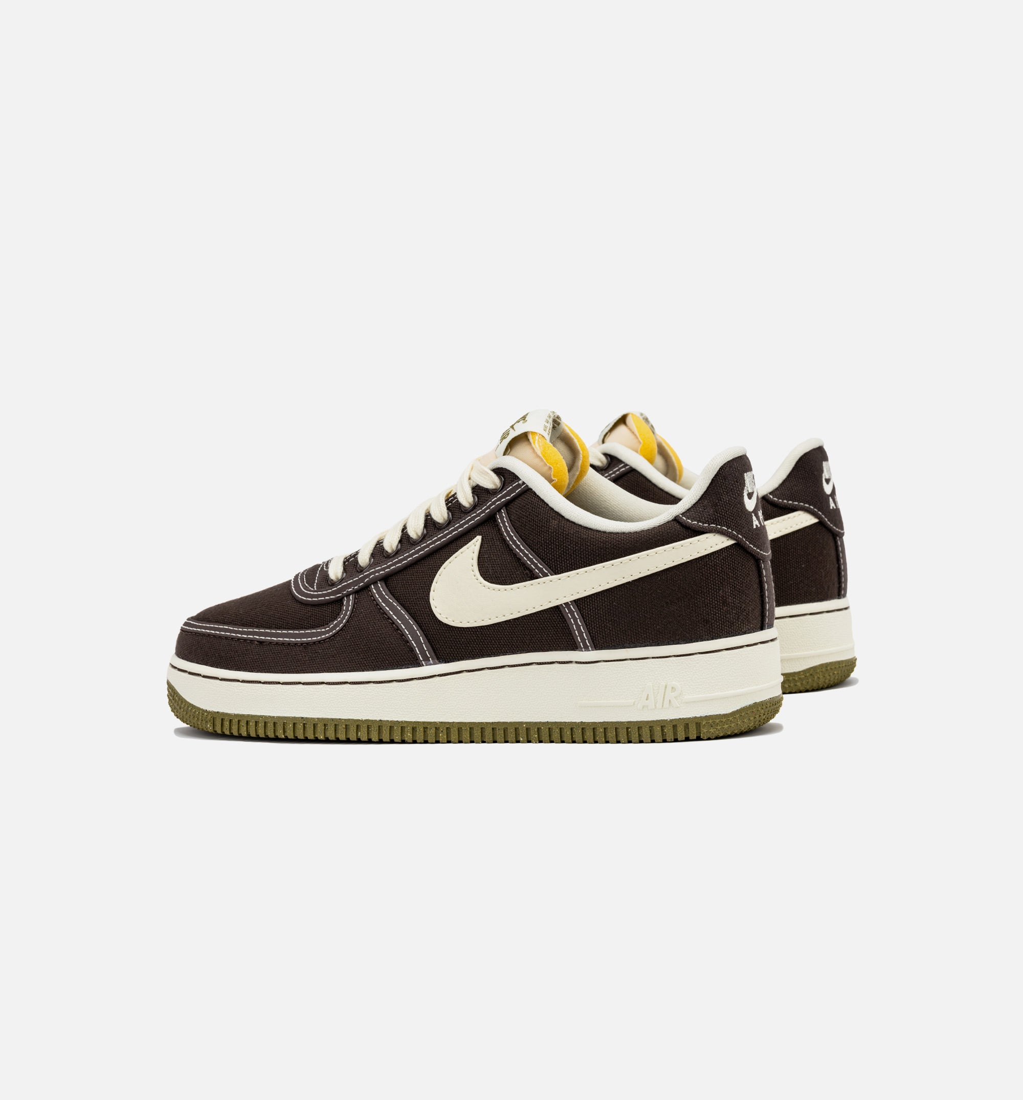 Air Force 1 '07 Premium Baroque Brown Mens Lifestyle Shoe - Baroque Brown/Coconut Milk/Pacific Moss