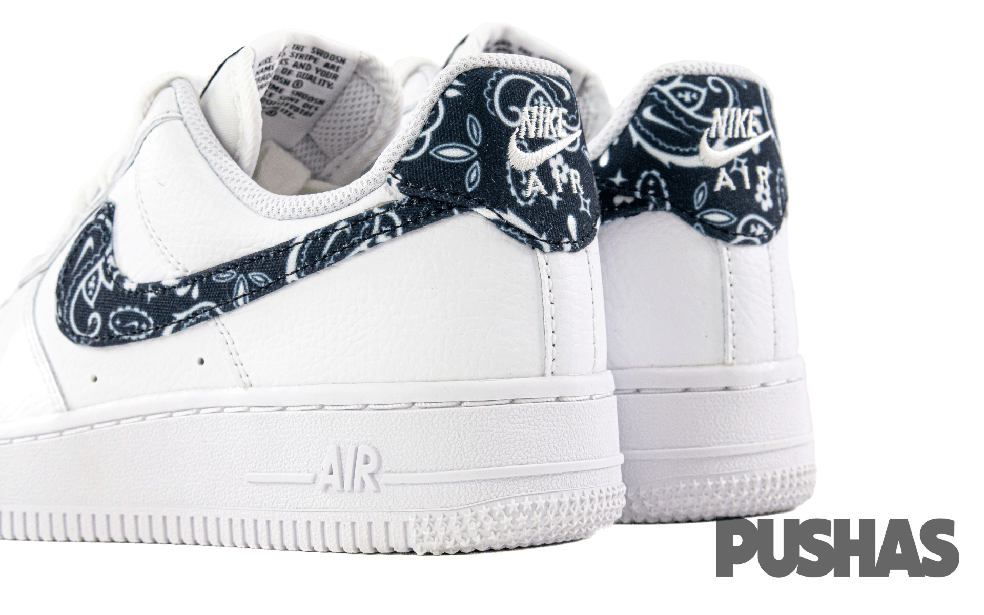 Air Force 1 Low '07 'White Black Paisley' W (2021)