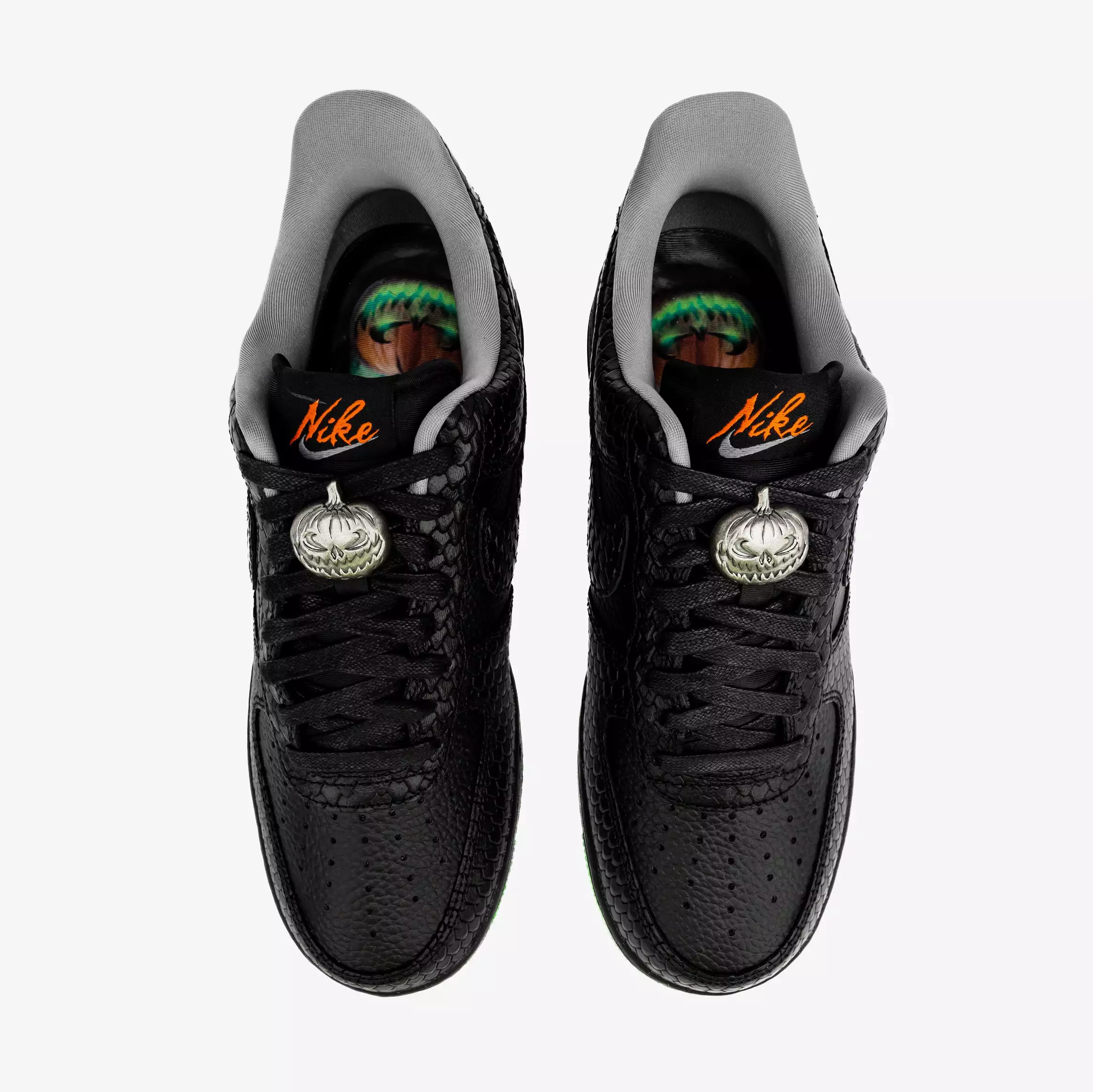 Air Force 1 Low Halloween Mens Lifestyle Shoes (Black/Green)