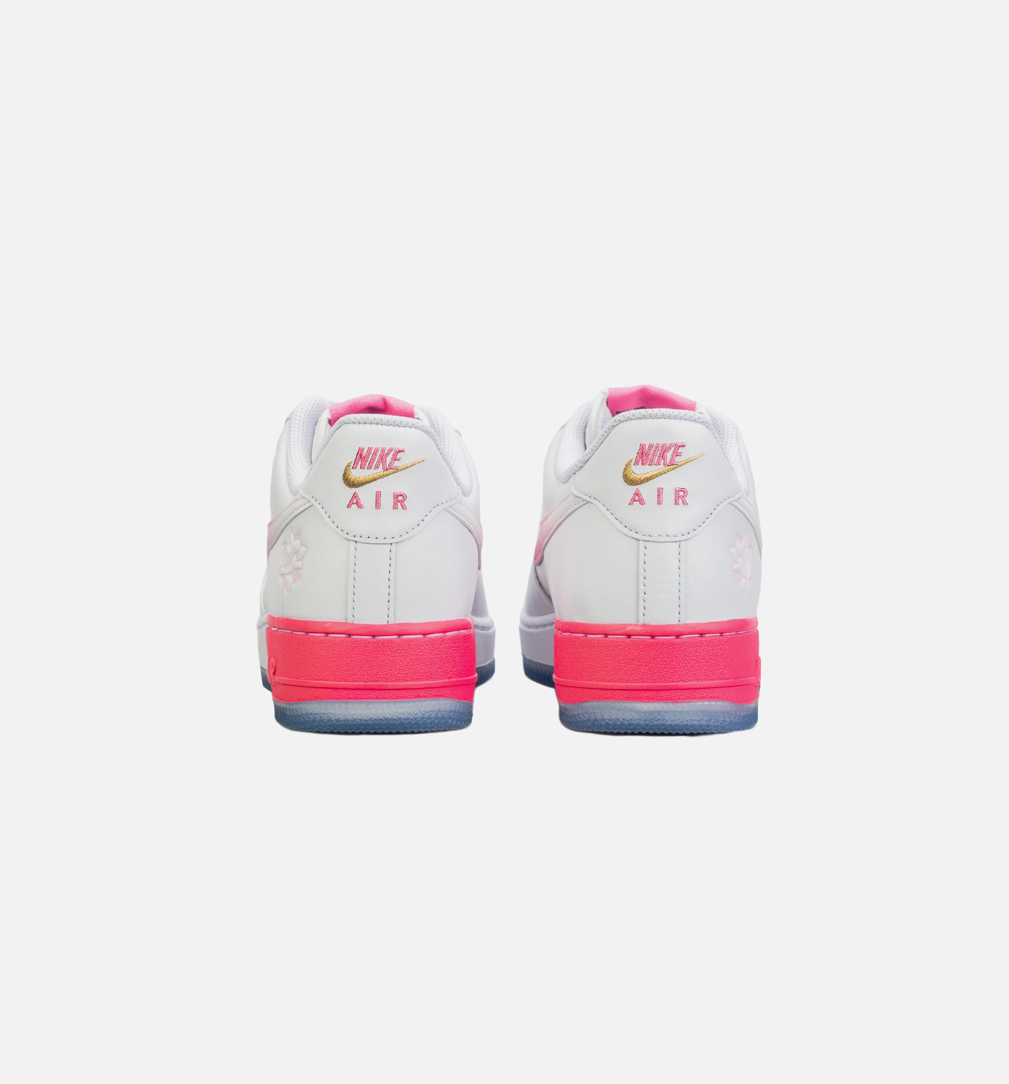 Air Force 1 Low Lotus Flower Mens Lifestyle Shoe - White/Pink