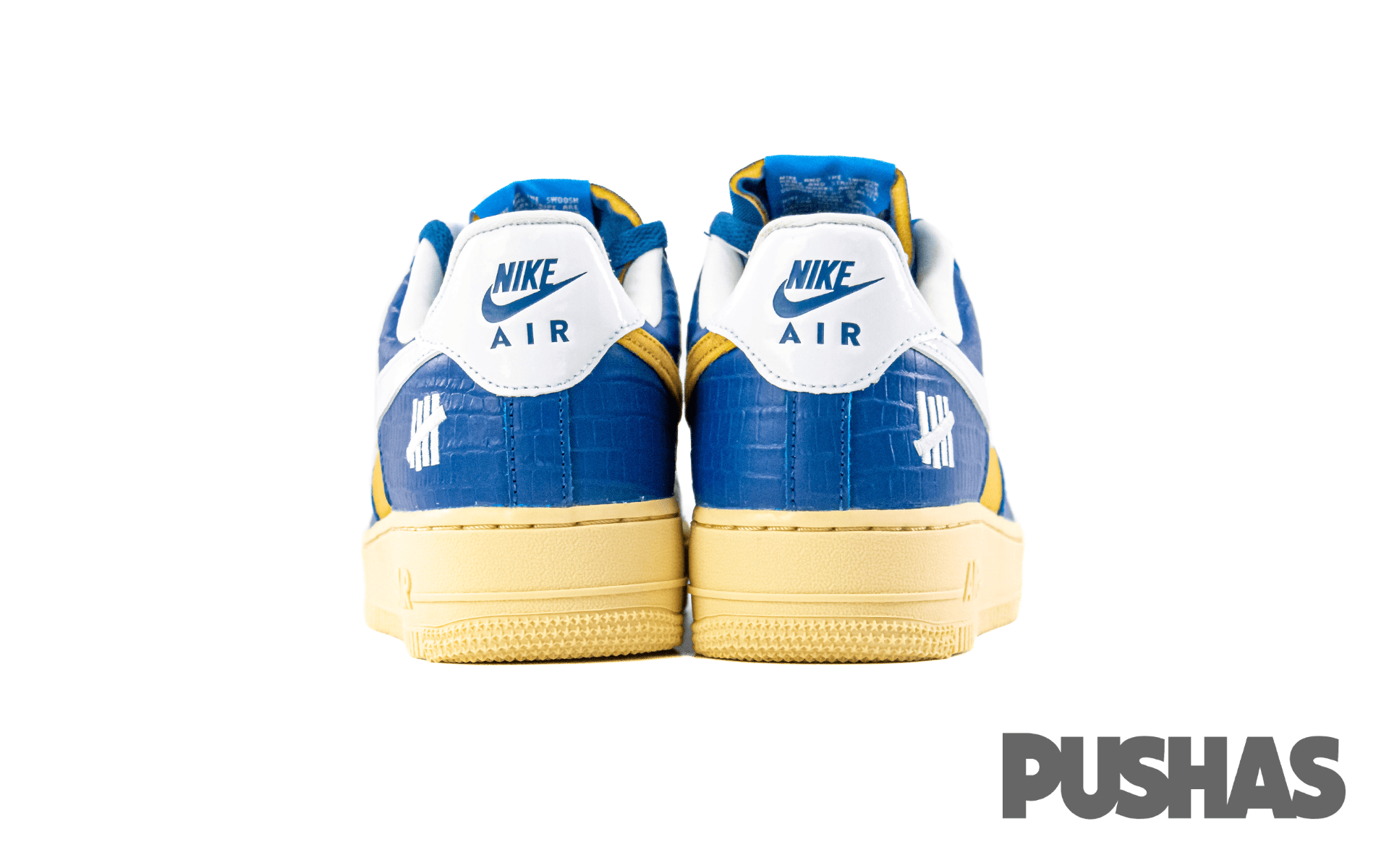 Air Force 1 Low SP x Undefeated '5 On It Blue Yellow Croc' (2021)