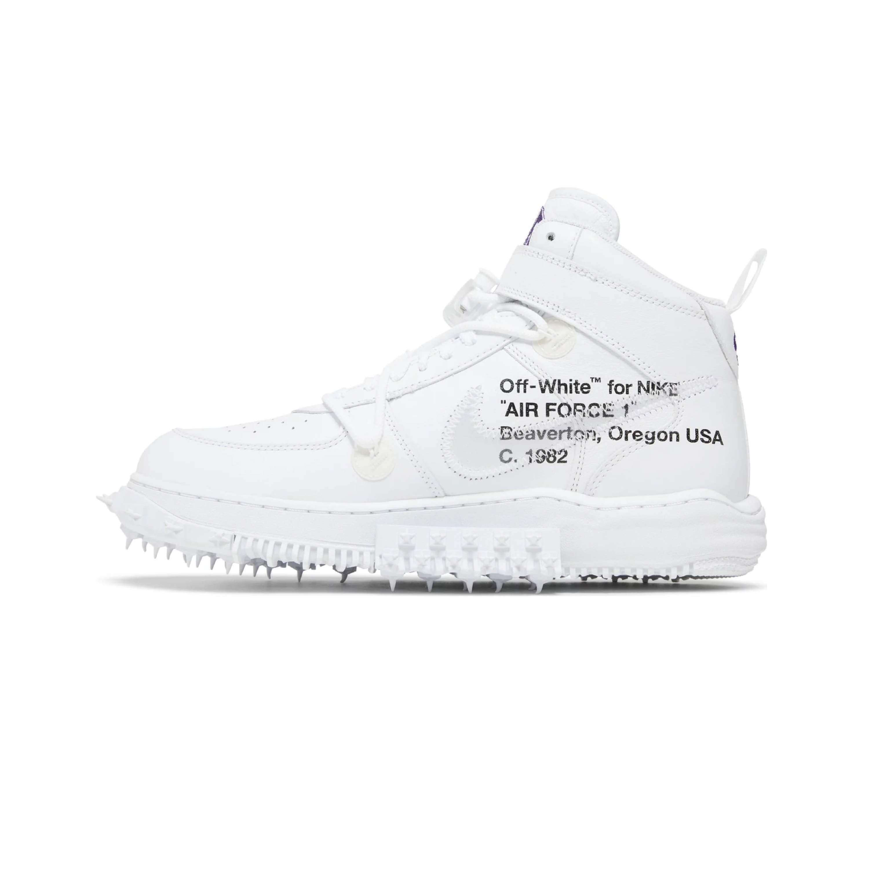 Air Force 1 Mid Off-White Graffiti White (5MX)