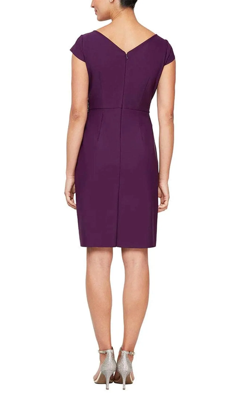 Alex Evenings 8134305 - Short Sheath Dress