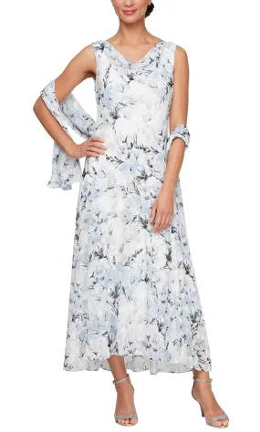 Alex Evenings 8175929 - Sleeveless Floral Formal Dress