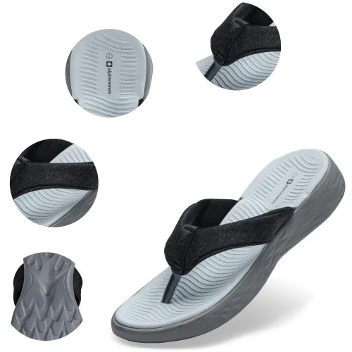 Alpine Swiss Holly Womens Flip Flops Comfortable Walking Thong Sandals Indoor Outdoor Shoes