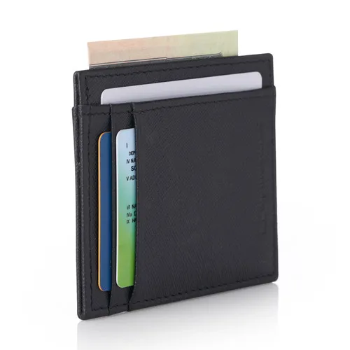 Alpine Swiss RFID Front Pocket Wallet ID Card Case