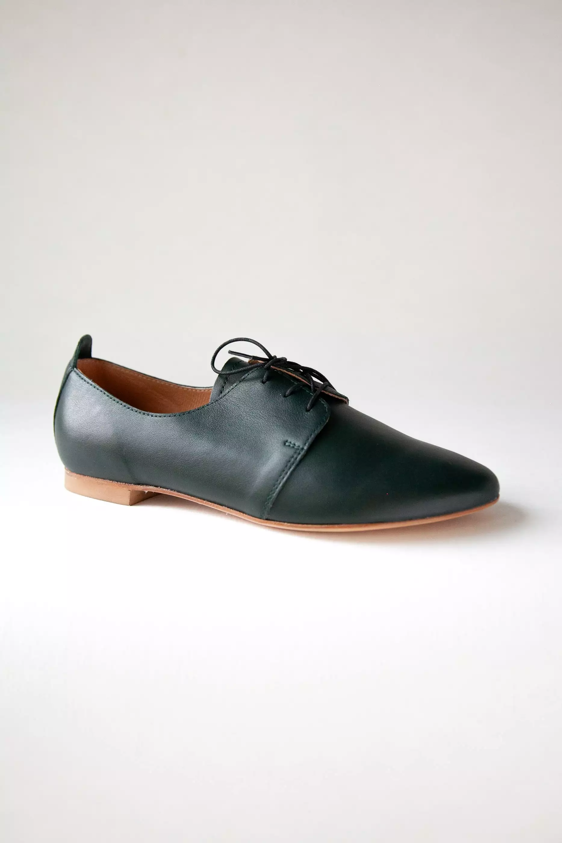 AMIRA Oxford Shoes - Dark Green