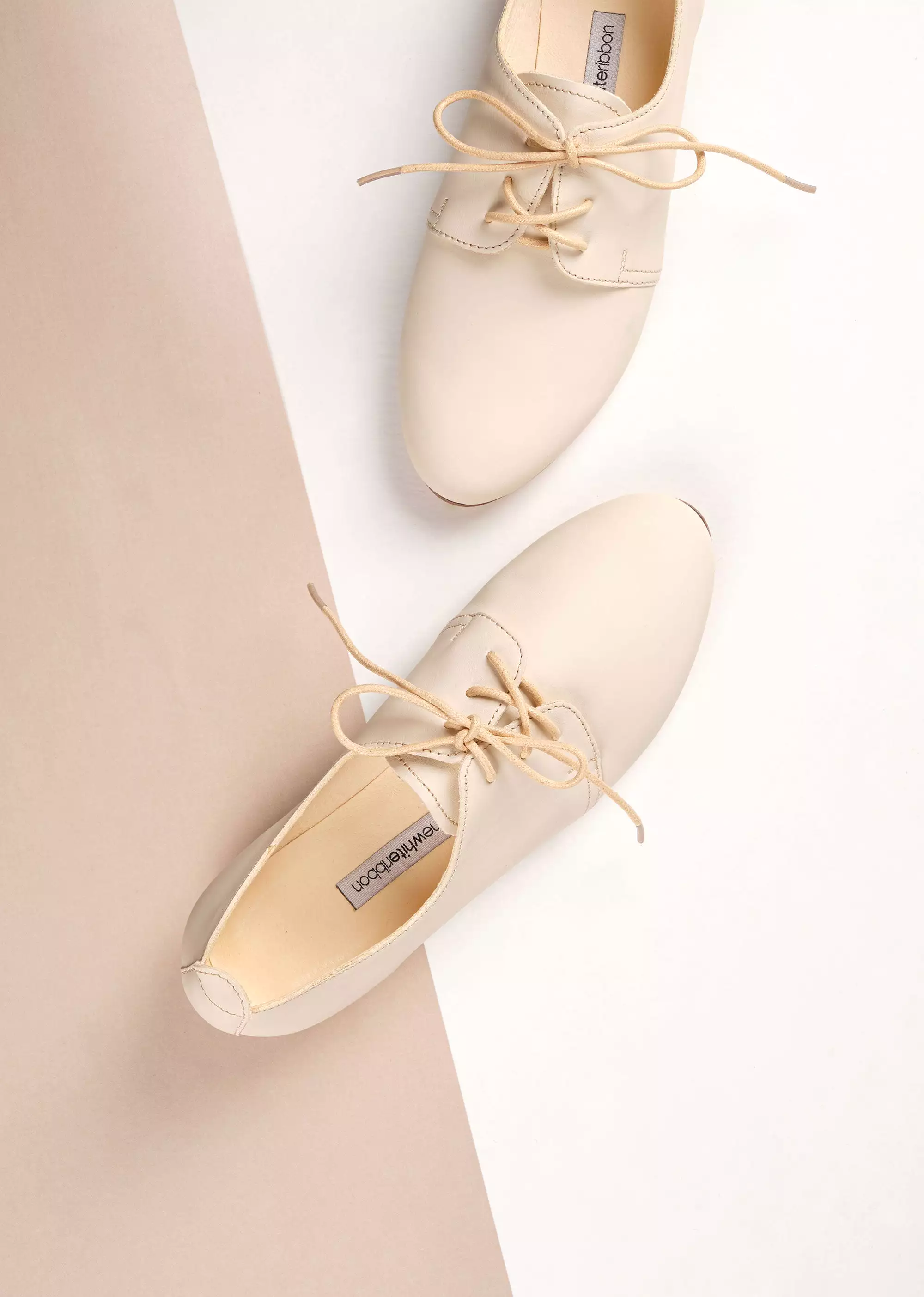 AVA Oxford Shoes - Vanilla Ivory