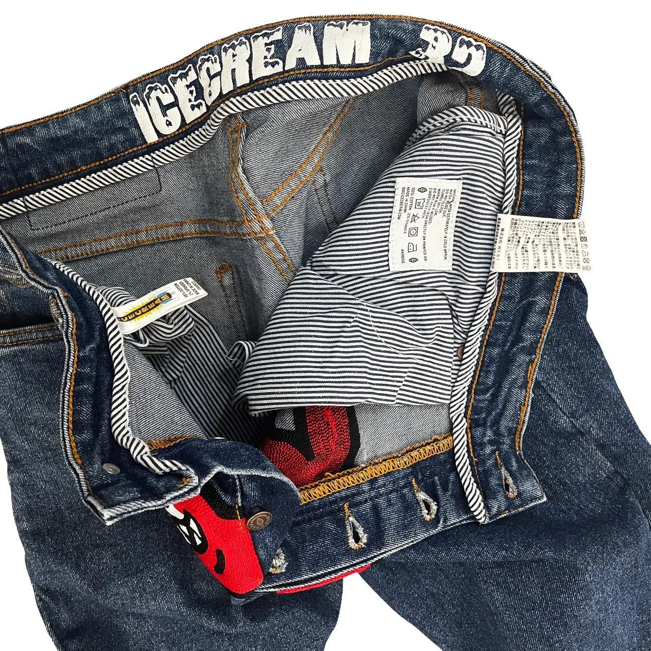 BBC Icecream Club Running Dog Jeans