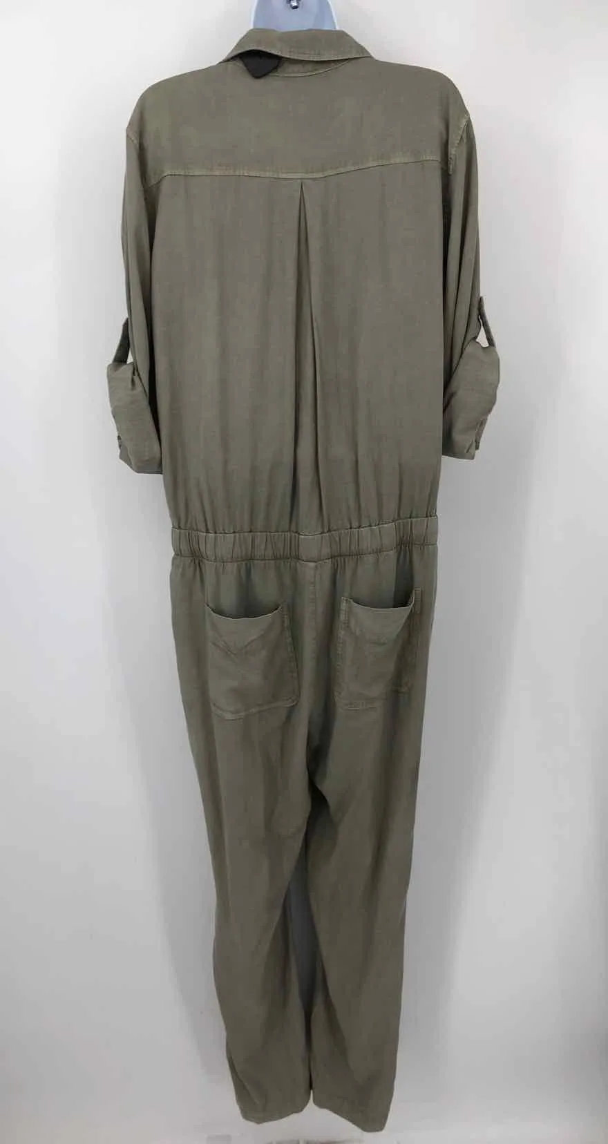 BELLA DAHL Olive Longsleeve Size LARGE  (L) Jumpsuit