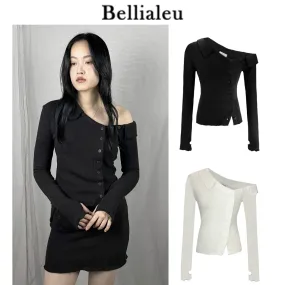 BELLIALEU  |Plain Shirts & Blouses