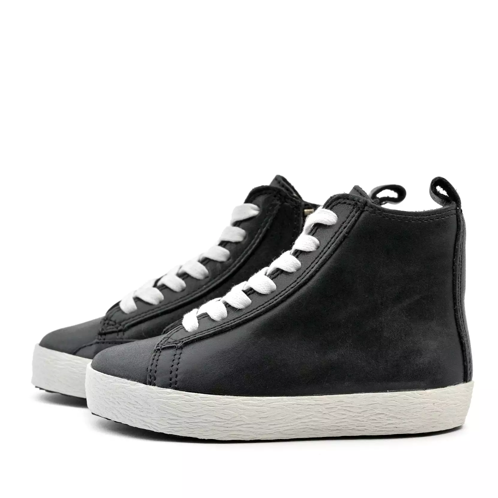 Black - High Top Sneakers