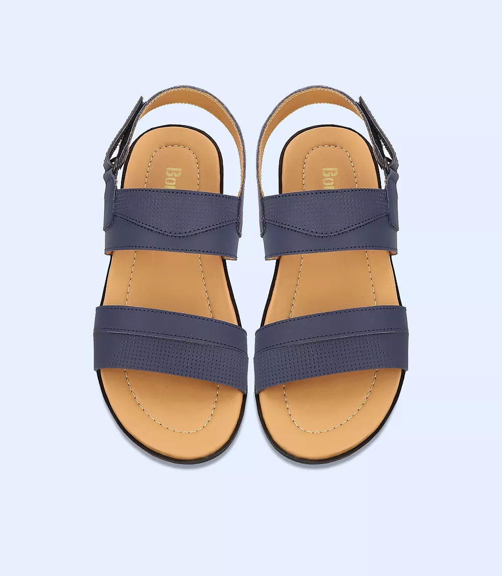 BM4830-BLUE-Men Casual Sandal