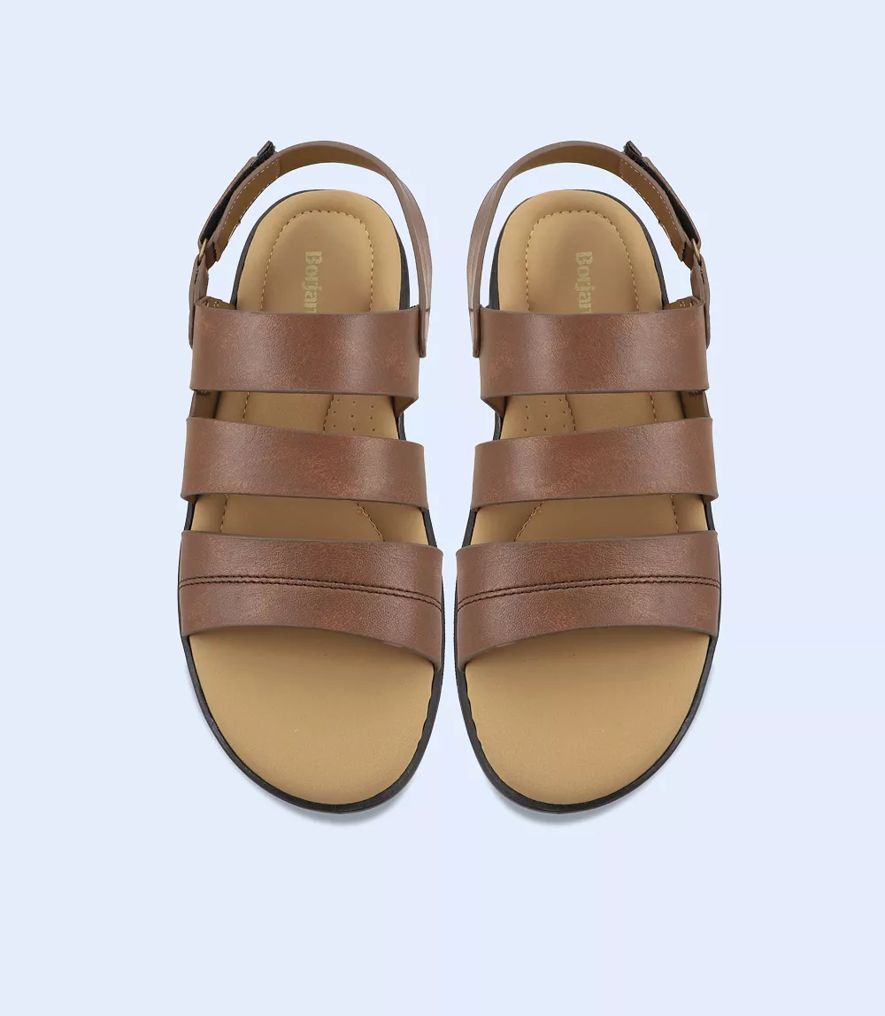 BM5515-BROWN-Men Sandal