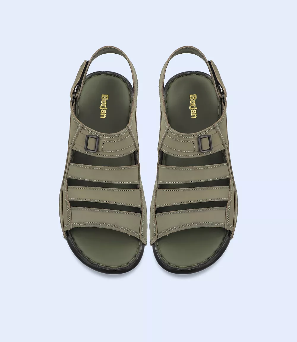 BM5644-OLIVE-MEN SANDAL