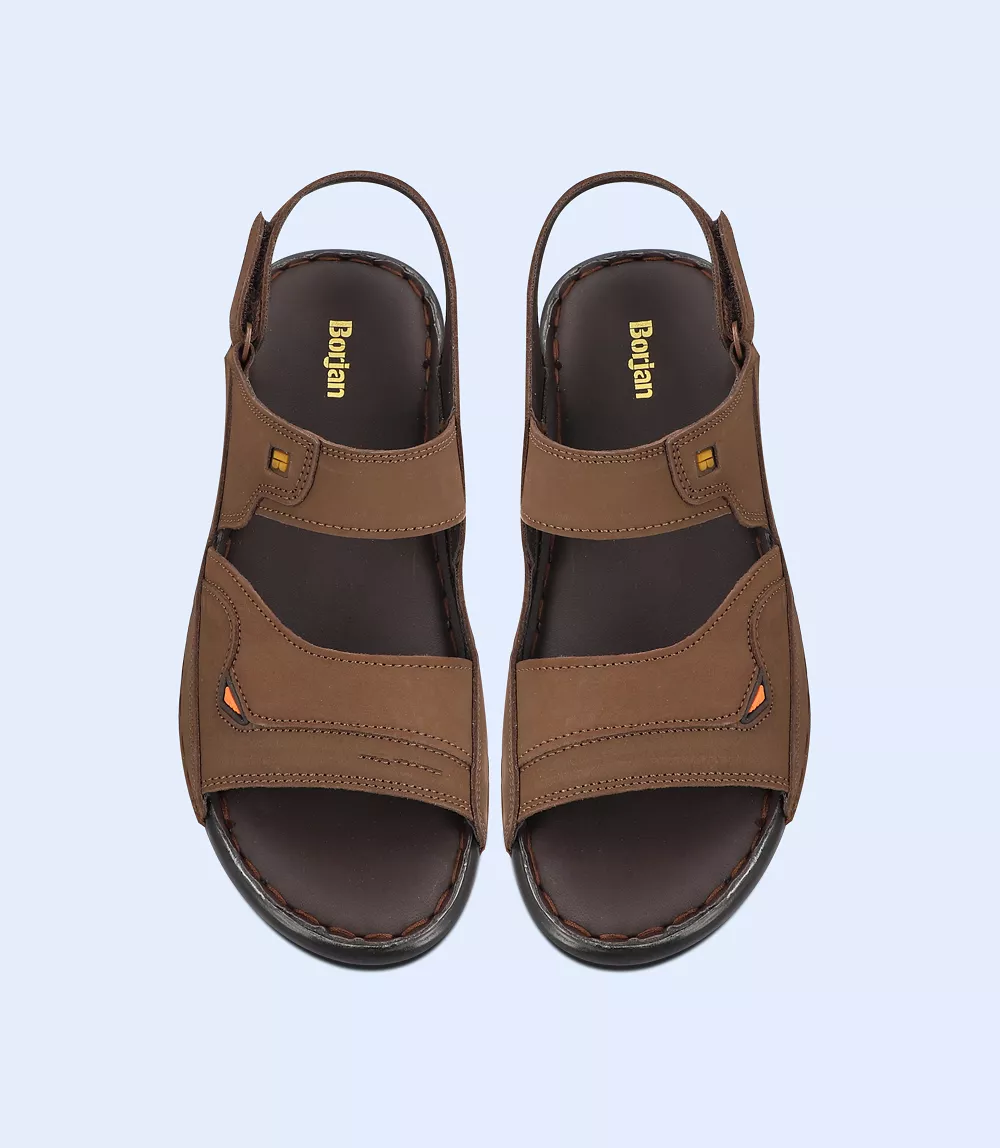 BM5657-BROWN-Men Sandal