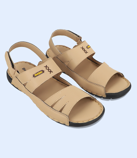 BM5686-BEIGE-Men Sandal