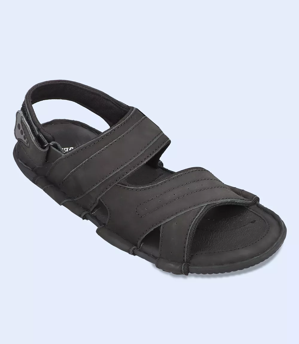 BM5728-BLACK-Men Sandal