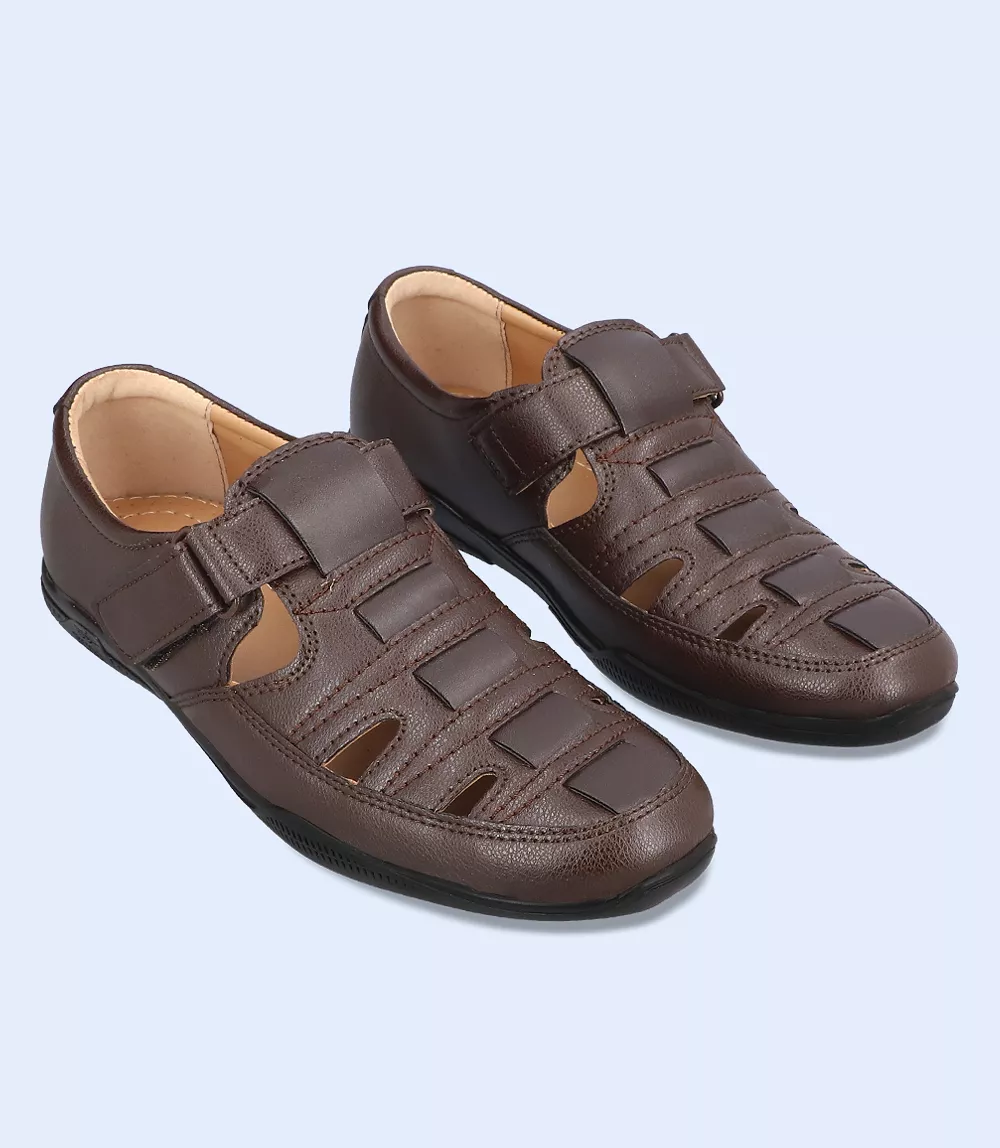 BM5944-BROWN-Men Casual Sandal