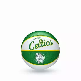 Boston Celtics NBA Team Retro Mini Basketball - Size 3