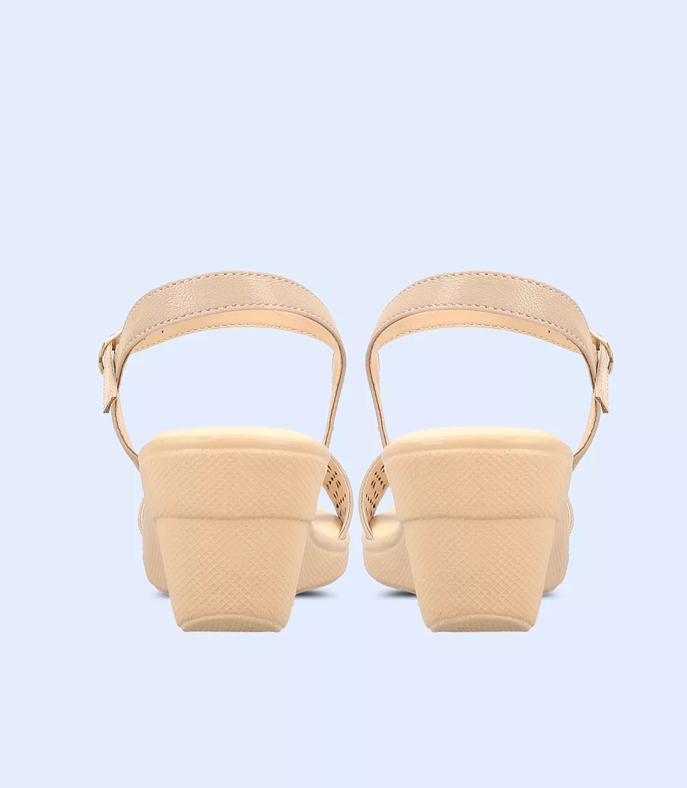 BW9261-KHAKI-Women Comfort Sandal