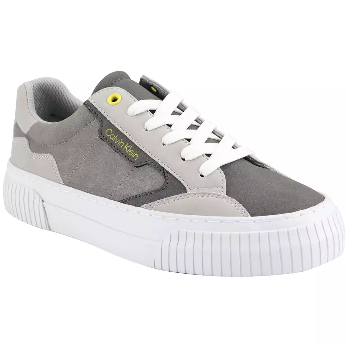 Calvin Klein Womens Gabbin Faux Suede Lifestyle Casual And Fashion Sneakers