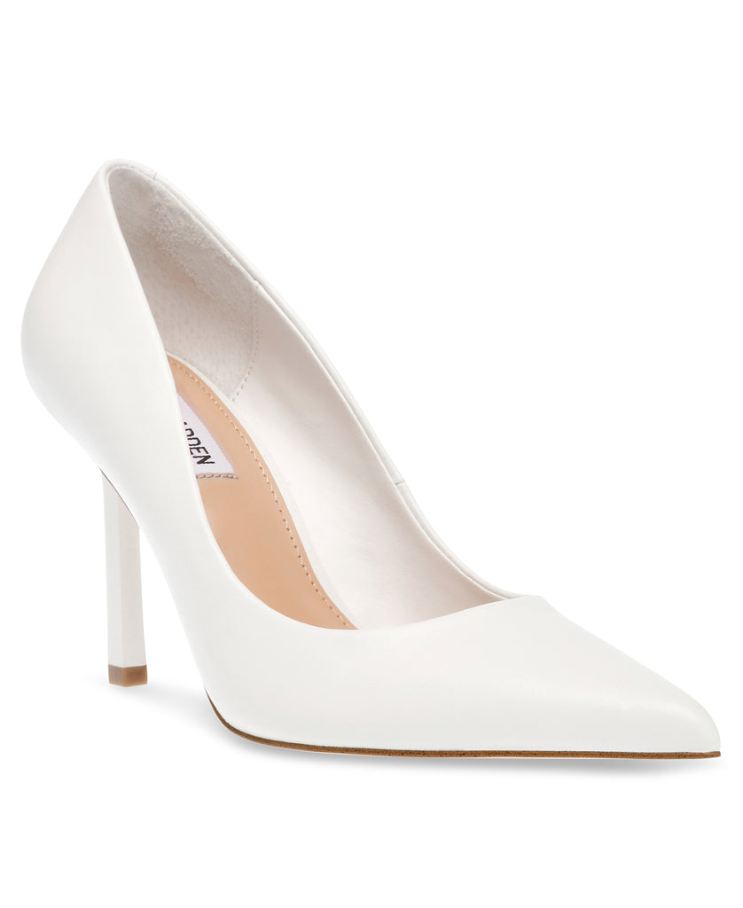 Classie Pump WHITE LEATHER