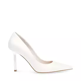 Classie Pump WHITE LEATHER