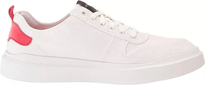 Cole Haan Grandpro Rally Canvas Court White/Love Embroidery Low Top Sneakers