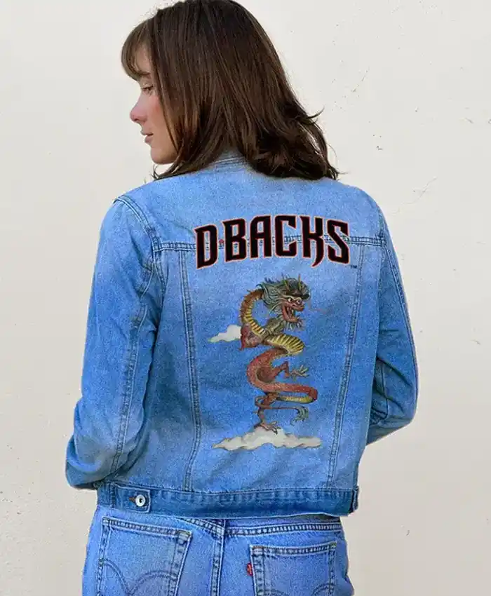 David Arizona Diamondbacks Trucker Jacket - William Jacket