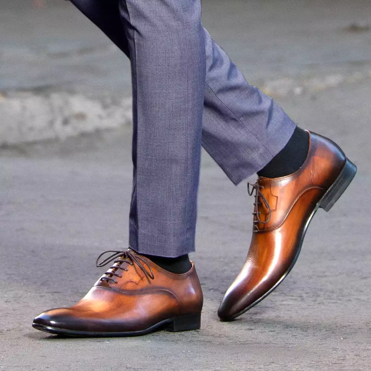 EDWIN MARTIN | Brown Oxfords