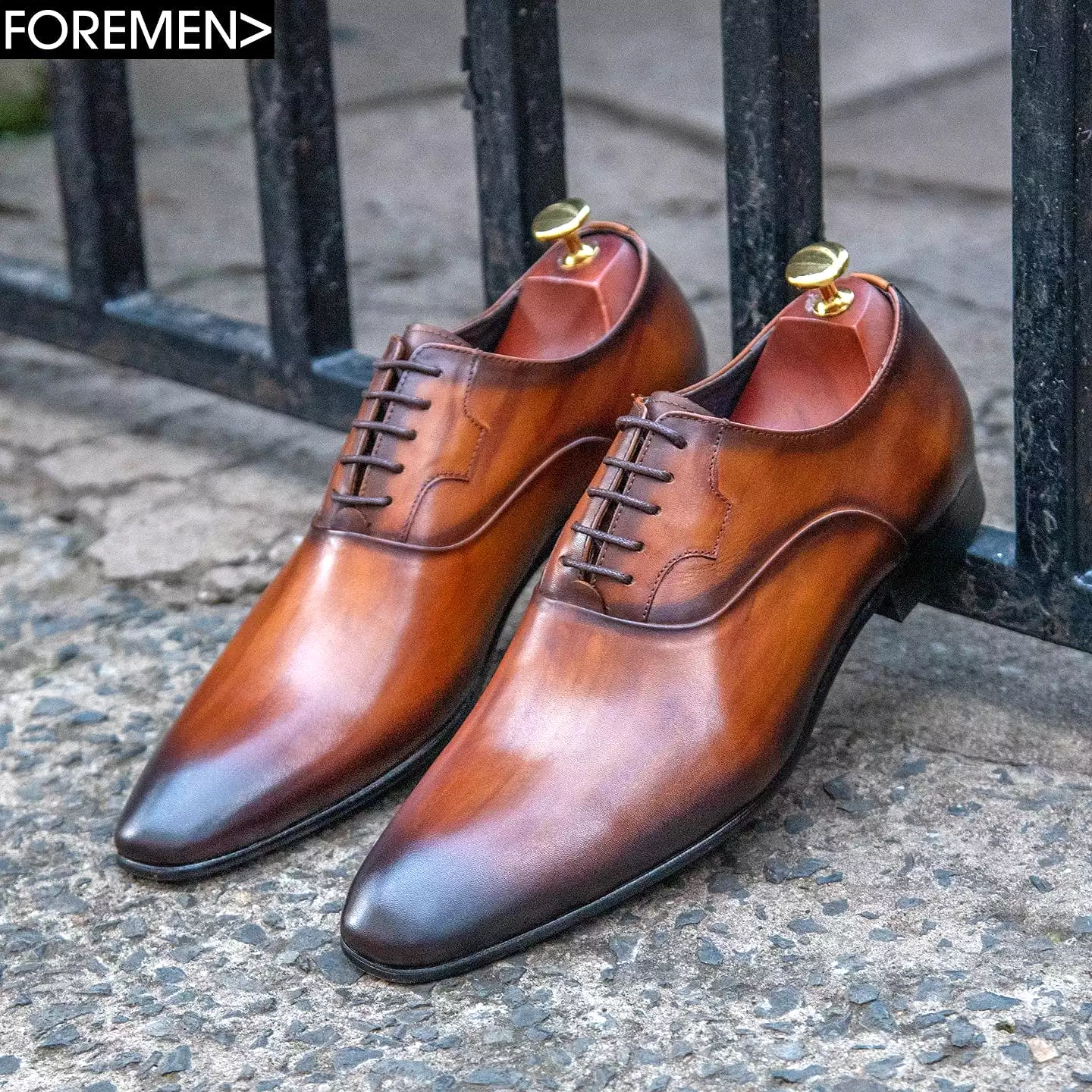 EDWIN MARTIN | Brown Oxfords