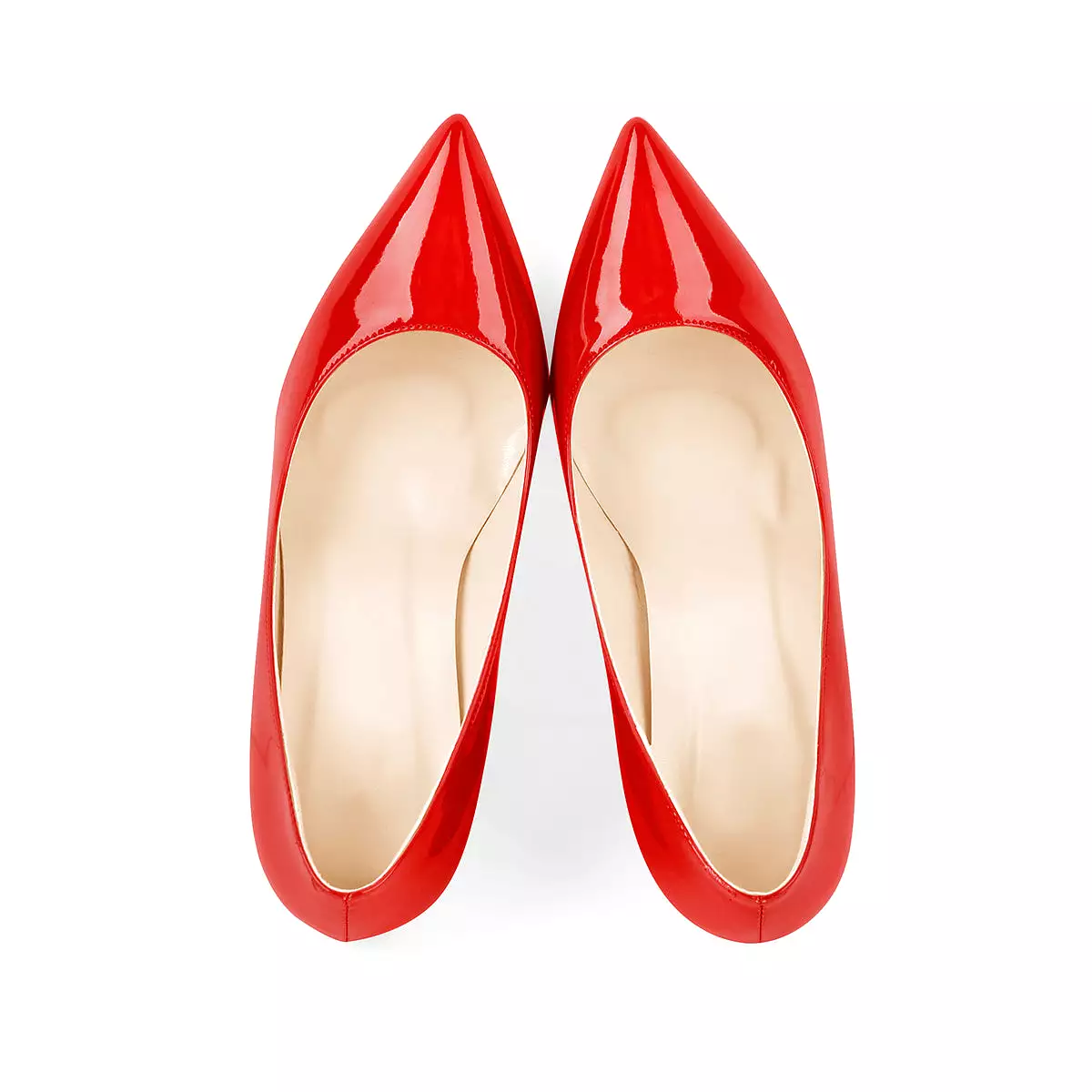 Elegant Classic Pointed Toe Chunky Heels Pumps