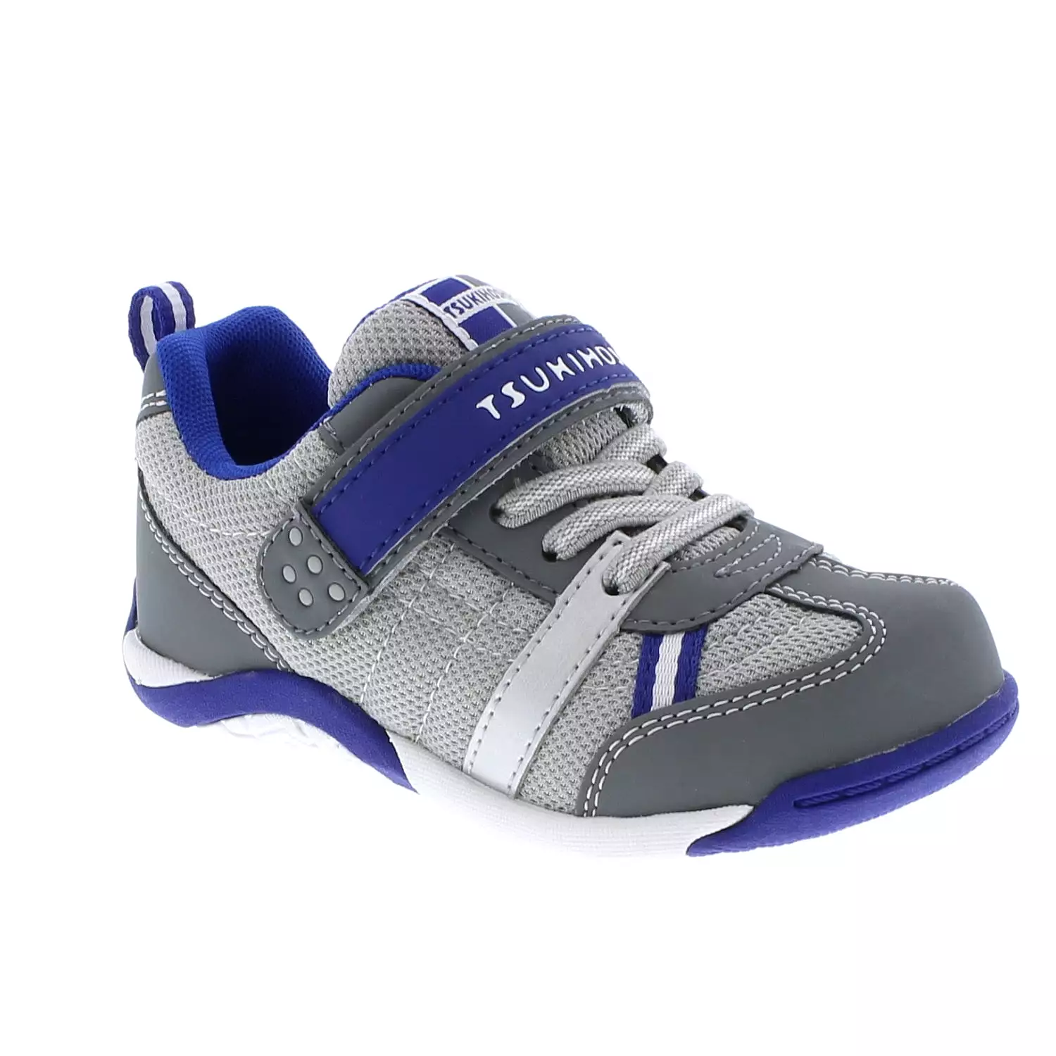 Kaz Kid's Athletic Sneaker - Gray/Royal