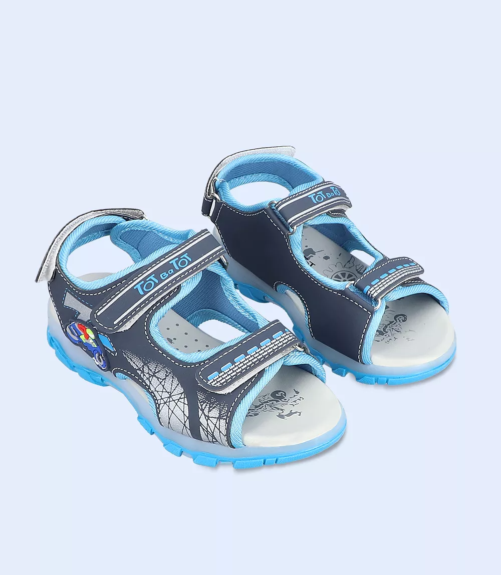 KB0156-BLUE-Boys Sandal