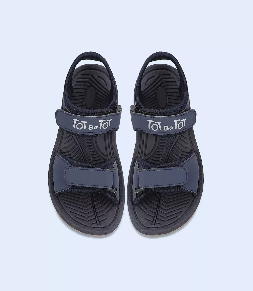 KB0158-BLUE-Boys Sandal