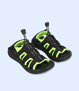 KB0186-BLACK-Boys Sandal