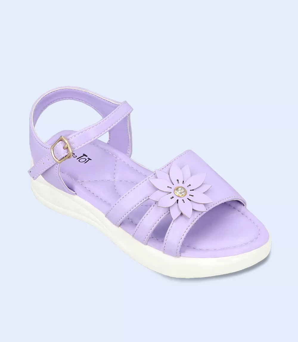 KG0101-LILAC-Girls Casual Sandal