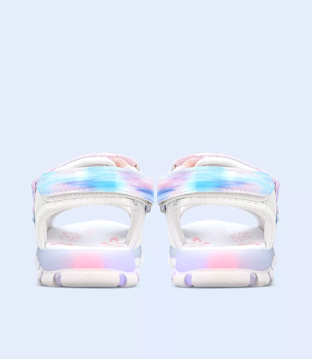 KG0116-WHITE-Girls Sandal