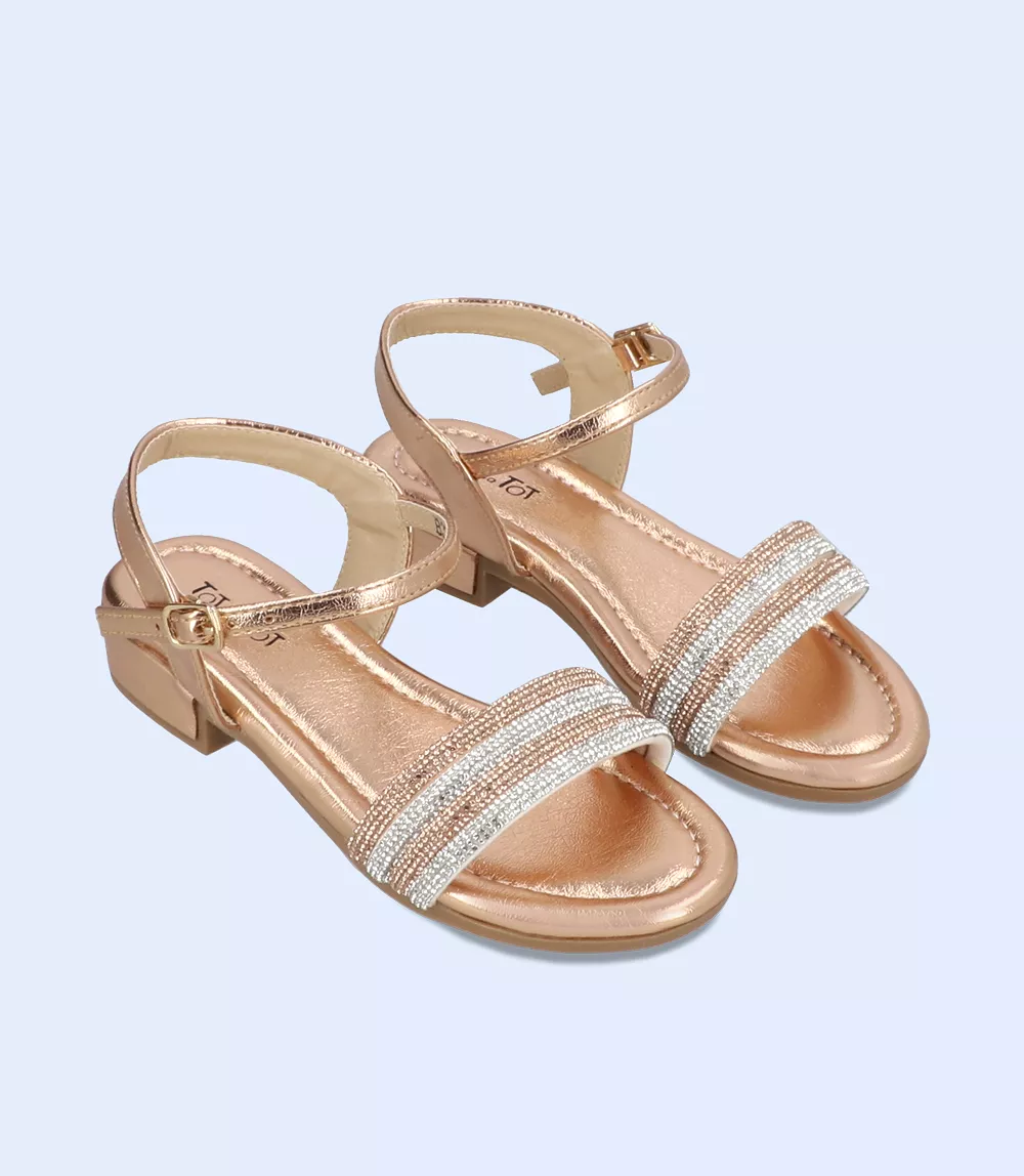 KG0117-GOLDEN-Girl Sandals