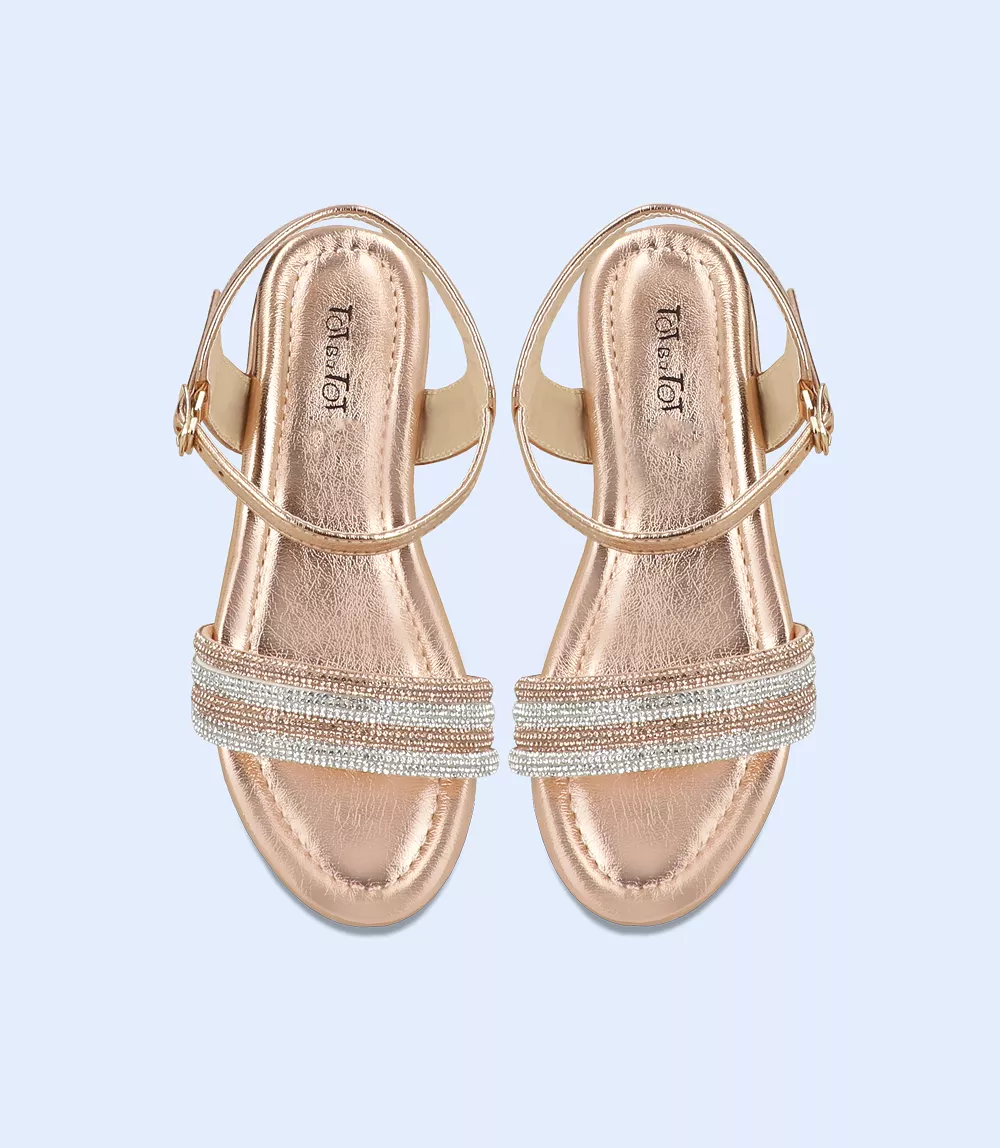 KG0117-GOLDEN-Girl Sandals