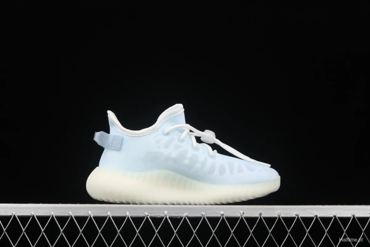 Kids Adidas Yeezy 350 Boost V2 GW2869 Darth Coconut 350 second Generation Kids