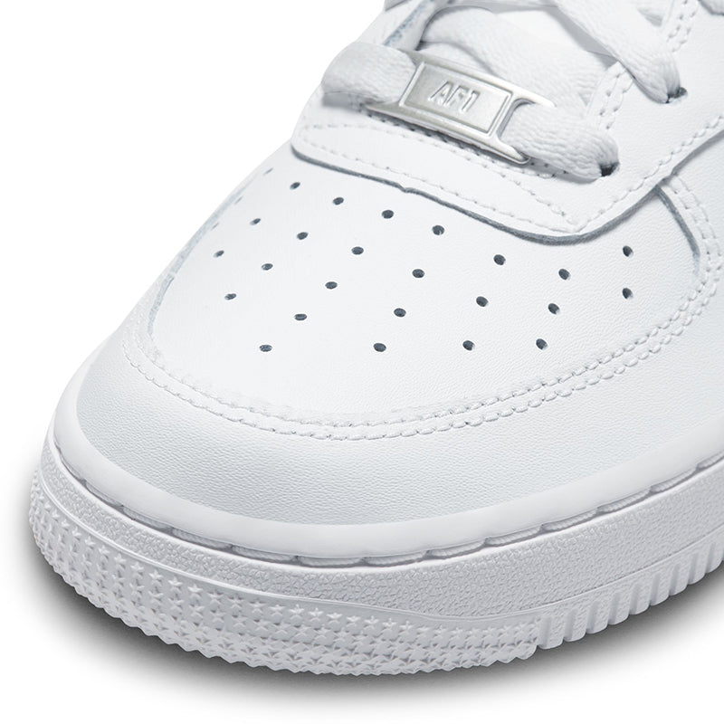 Kid's Grade School Air Force 1 White/White/White